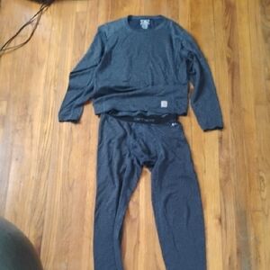 Carhartt Blue Men's Thermal Set